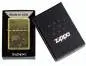 Vorschaubild: Zippo 60007936 Mountain Antique Brass – gravierte Berge im Lustre-Design Verpackung