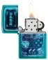 Vorschaubild: Zippo 60007869 DJ Frequency Color Image offen mit Flamme