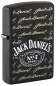 Vorschaubild: Zippo 60007940 Black Matte Jack Daniel’s Old No. 7 mit Color Image und Lasergravur