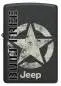 Vorschaubild: Zippo 60007941 Jeep Freedom Star Black Crackle – Built Free Frontansicht