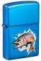 Vorschaubild: Zippo Jumping Fish Blau hochglänzend Feuerzeug
