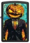 Vorschaubild: Zippo Mister Pumpkin schwarz matt Feuerzeug vorne