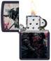 Vorschaubild: Zippo Samurai Warrior in Navy Blue Feuerzeug offen