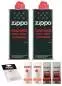Vorschaubild: Zippo Set 3 Feuerzeugbenzin 2 x 125ml