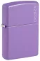 Vorschaubild: Zippo Smoky Lavender Logo Color Druck Feuerzeug