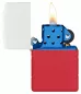 Vorschaubild: Zippo USA 250 Jubiläums-Sonderedition offen mit Flamme