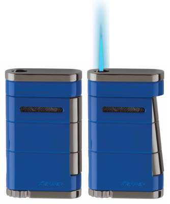 Produktbild: Xikar Allume Single Feuerzeug blau 1531bl Flamme