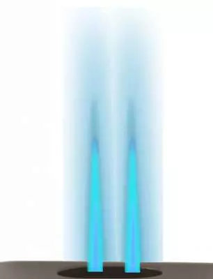 Xikar Allume Double Feuerzeug blau 1533bl
