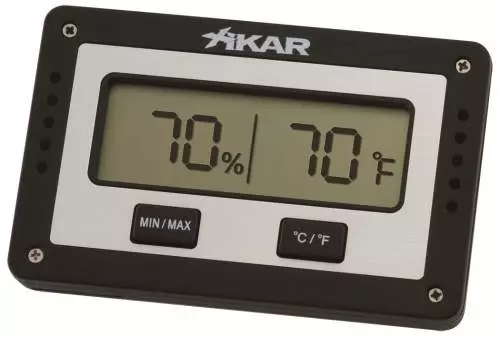 Zikar Digital Hygrometer Thermometer eckig