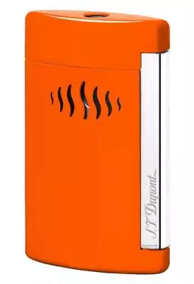 S.T. Dupont Feuerzeug MiniJet -2Jet-Flamme Korallen orange