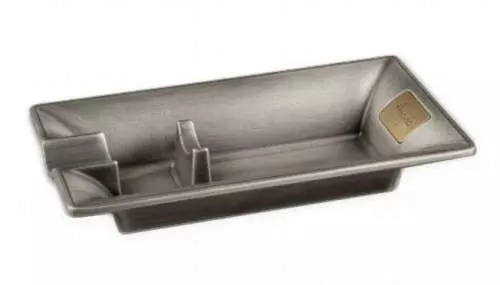 Angelo Design Zigarrenascher Metall chrom 1 Ablagen 16x8x3cm