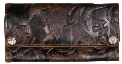 Produktbild: Kavatza Lady Leder geprägt Tabaktasche Drehertasche Tabakbeutel