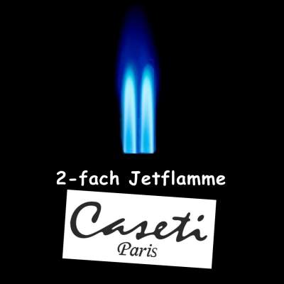 Produktbild: Caseti Paris Feuerzeug mit 2-fach-Jetflamme