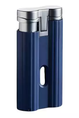 Produktbild: Caseti Paris Jet Feuerzeug dunkelblau matt 281102 hinten