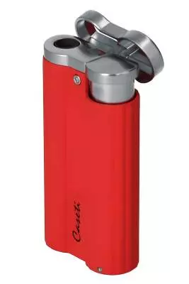 Produktbild: Caseti Paris Jet Feuerzeug rot matt 281105 offen