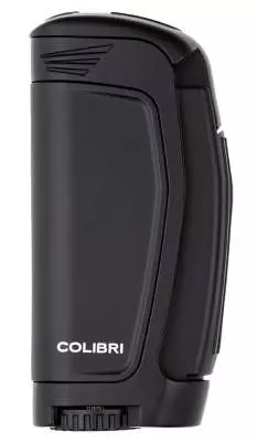 Produktbild: Colibri E3 schwarz Feuerzeug vorne