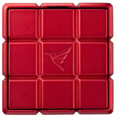 Produktbild: Colibri Heritage Cube Cutter rot Oberseite