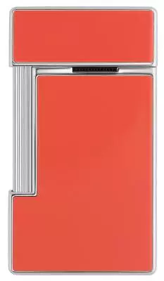 Produktbild: S.T. Dupont Slimmy Feuerzeug korallen-rot chrom hinten