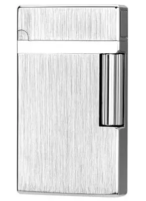 Produktbild: IM Corona Double Corona 69-3319 Chrom Haarlinien Zigarrenfeuerzeug