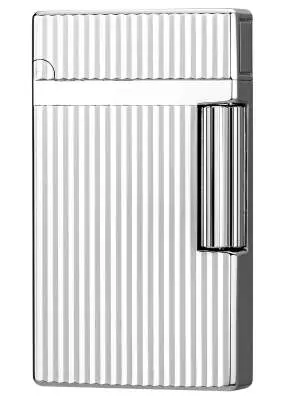 Produktbild: IM Corona Double Corona 69-3339 Chrom Streifen Zigarrenfeuerzeug