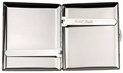 Produktbild: Zigarettenetui Jean Claude Nickel Ornament diagonal 20er