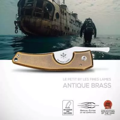 Produktbild: Fines Lames Le Petit Brass Antique Banner
