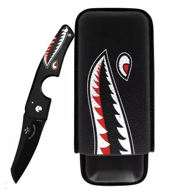 Produktbild: Les Fines Lames Le Petit Flying Tigers Set - Messer & Case