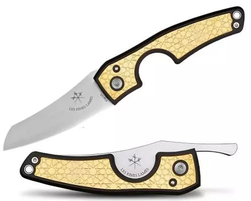 Produktbild: Les Fines Lames Le Petit Gold Arabesque Zigarrenmesser