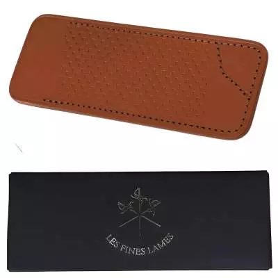Produktbild: Les Fines Lames Lederetui Sheath Vintage Racing mit Geschenkverpackung