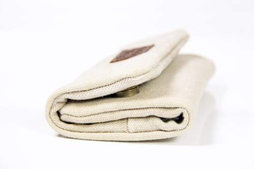 Produktbild: Mestango Canvas weiss Tabaktasche Drehertasche Tabakbeutel