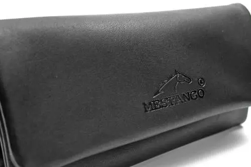 Produktbild: Mestango Kalbsleder schwarz Tabaktasche Drehertasche