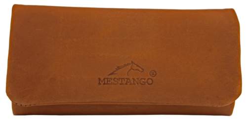 Produktbild: Mestango Kalbsleder hellbraun 2010-3 Tabaktasche Drehertasche Tabakbeutel