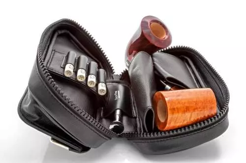Produktbild: Martin Wess Silverline P 9-2 Pfeifentasche offen