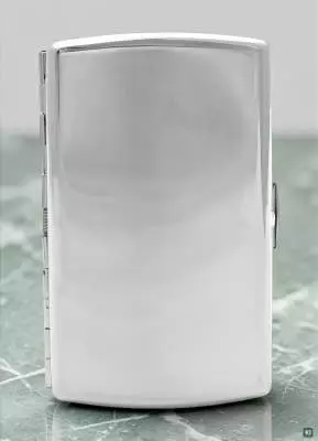 Produktbild: Zigarettenetui Pearl Metall silbern für 20 IQOS stehend