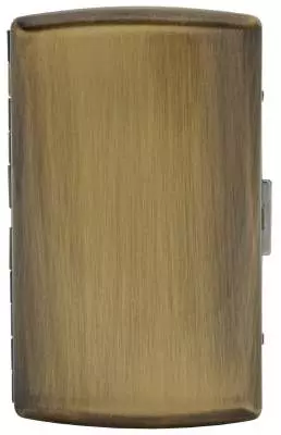 Produktbild: Zigarettenetui Pearl Metall Messingfarben 12er