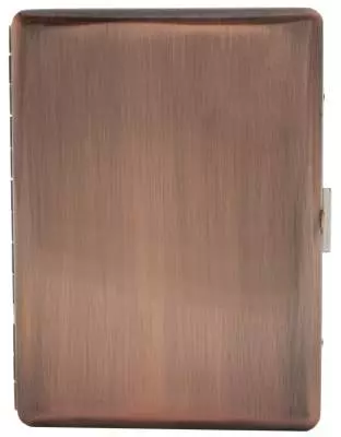 Produktbild: Zigarettenetui Pearl Metall kupferfarben 9er