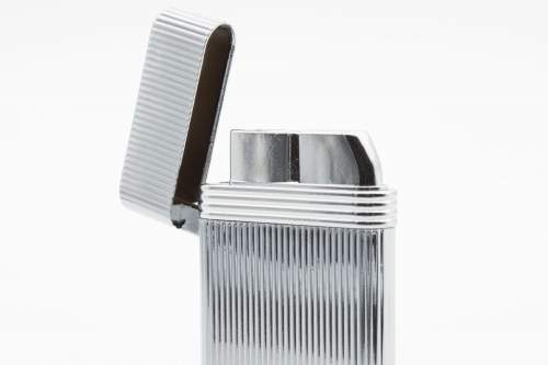 Produktbild: Rattray's Regent Chrome Feuerzeug offen