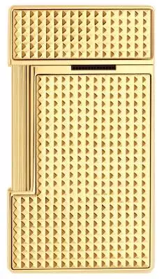 Produktbild: S.T. Dupont Slimmy Feuerzeug gold Diamond hinten
