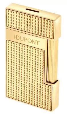 Produktbild: S.T. Dupont Slimmy Feuerzeug gold Diamond