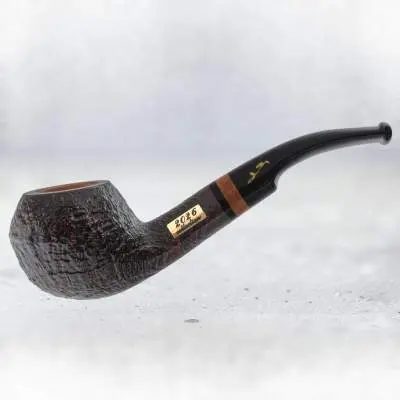 Savinelli Collection 26 Sandblast Panel Half-Bent Rhodesian