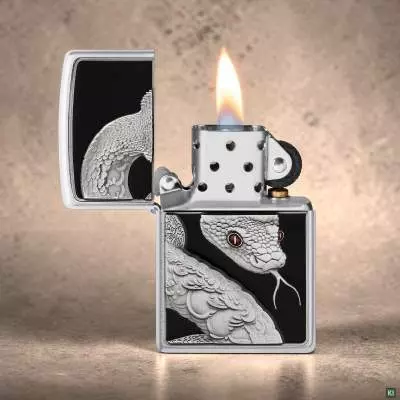 Produktbild: Zippo 2008204 Snake Red Eyes Szene