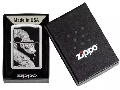 Produktbild: Zippo 2008204 Snake Red Eyes Verpackung