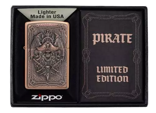 Produktbild: Zippo Pirate Skull Limited Edition 200820 Geschenkverpackungerpackung