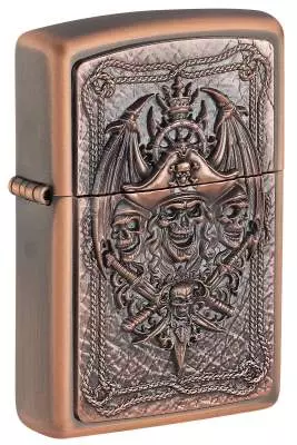 Produktbild: Zippo Pirate Skull Limited Edition 2008208 Rustic Bronze