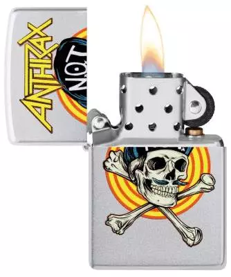Produktbild: Zippo 60007795 Anthrax N.O.T. Feuerzeug offen