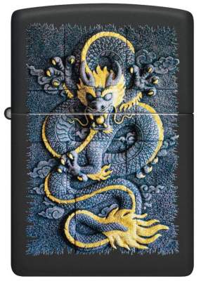 Produktbild: Zippo 60007806 Stone Dragon Feuerzeug vorne