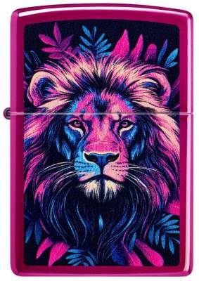Produktbild: Zippo Candy Raspberry Lion 60007809 Feuerzeug vorne