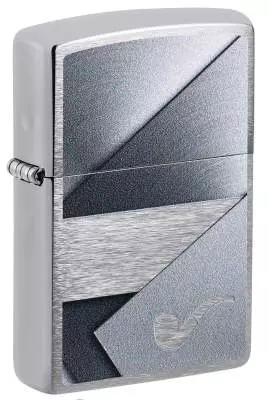 Produktbild: Zippo 60007811 Sheet Metal Chrom Metallic Pfeifenfeuerzeug