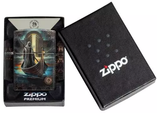 Produktbild: Zippo Anne Stokes The Ferryman Feuerzeug Verpackung