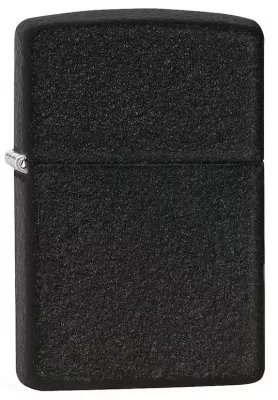 Produktbild: Zippo Black Crackle Basismodell Feuerzeug